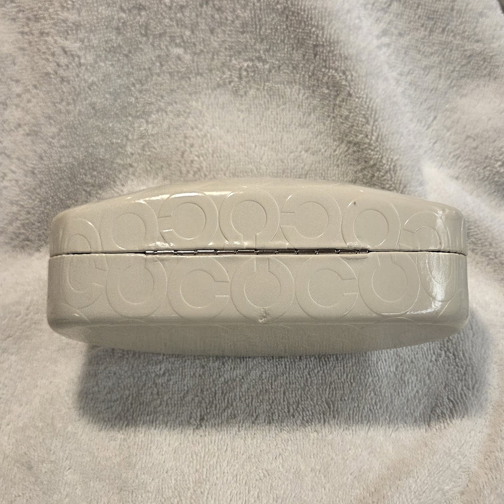 Coach White Sunglasses Case - Picture 4 of 5